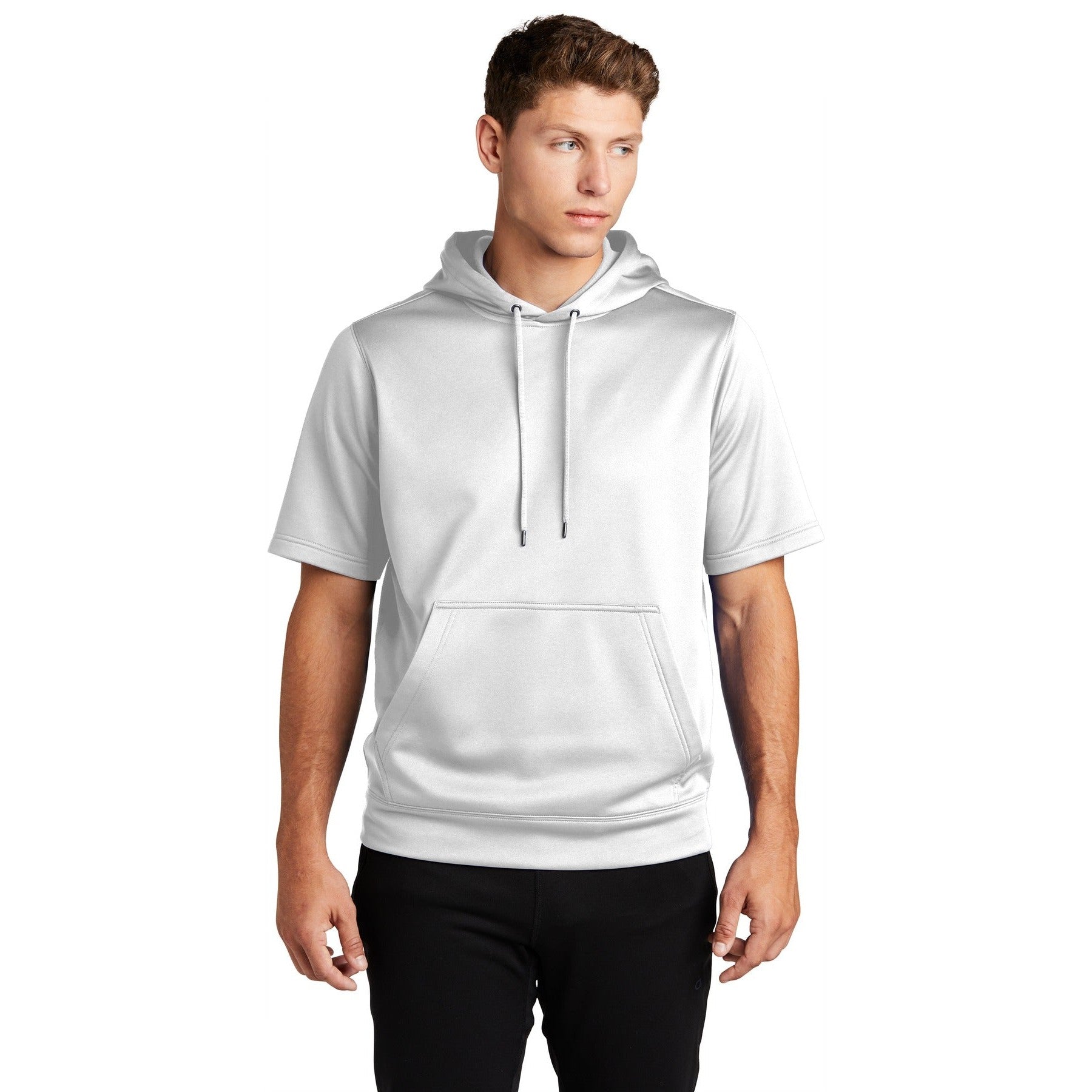 Sport-Tek-Sport-Tek ® Sport-Wick ® Fleece Short Sleeve Hooded Pullover. ST251-MedTech-6